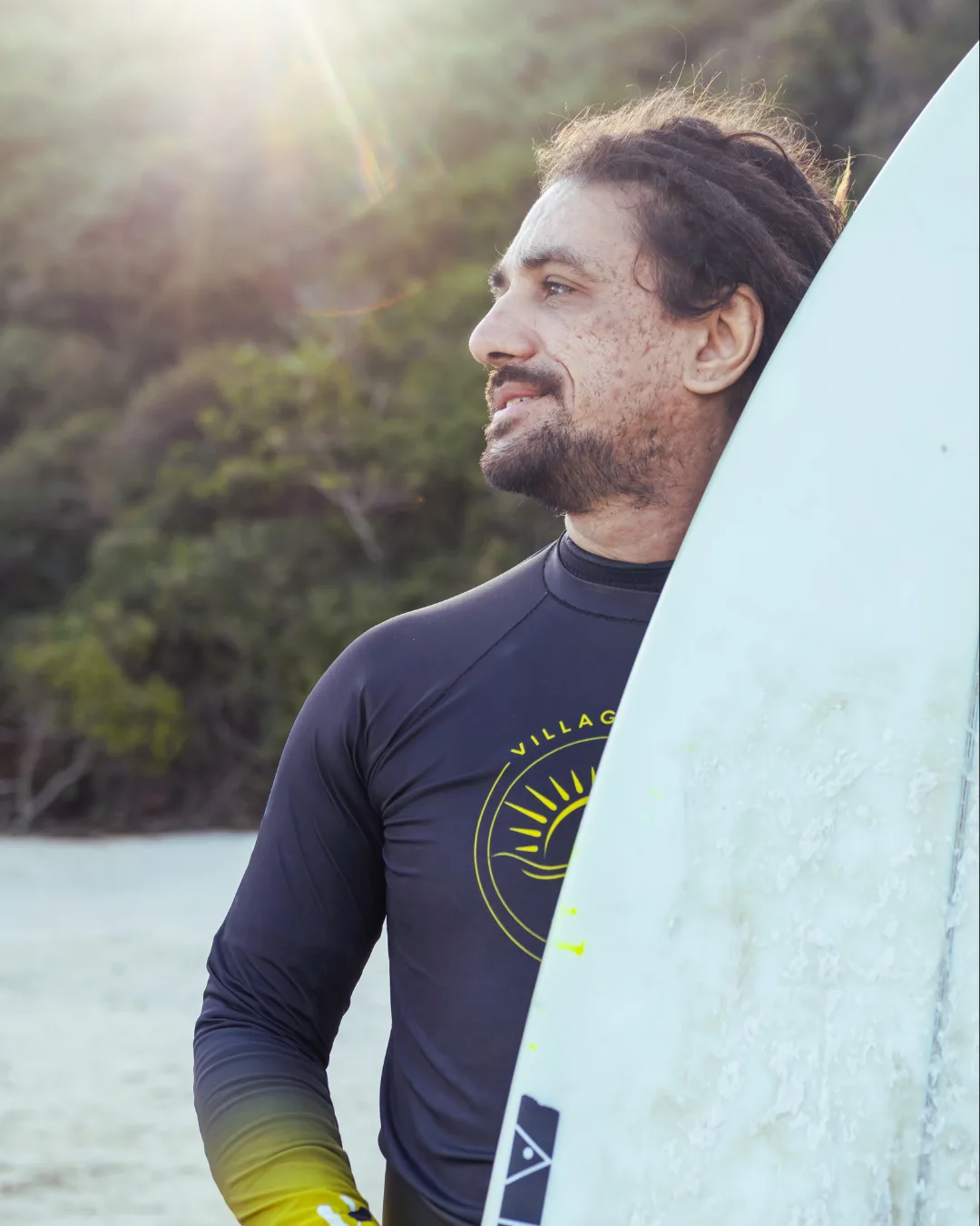 Bob, instrutor de surf da Village Summer